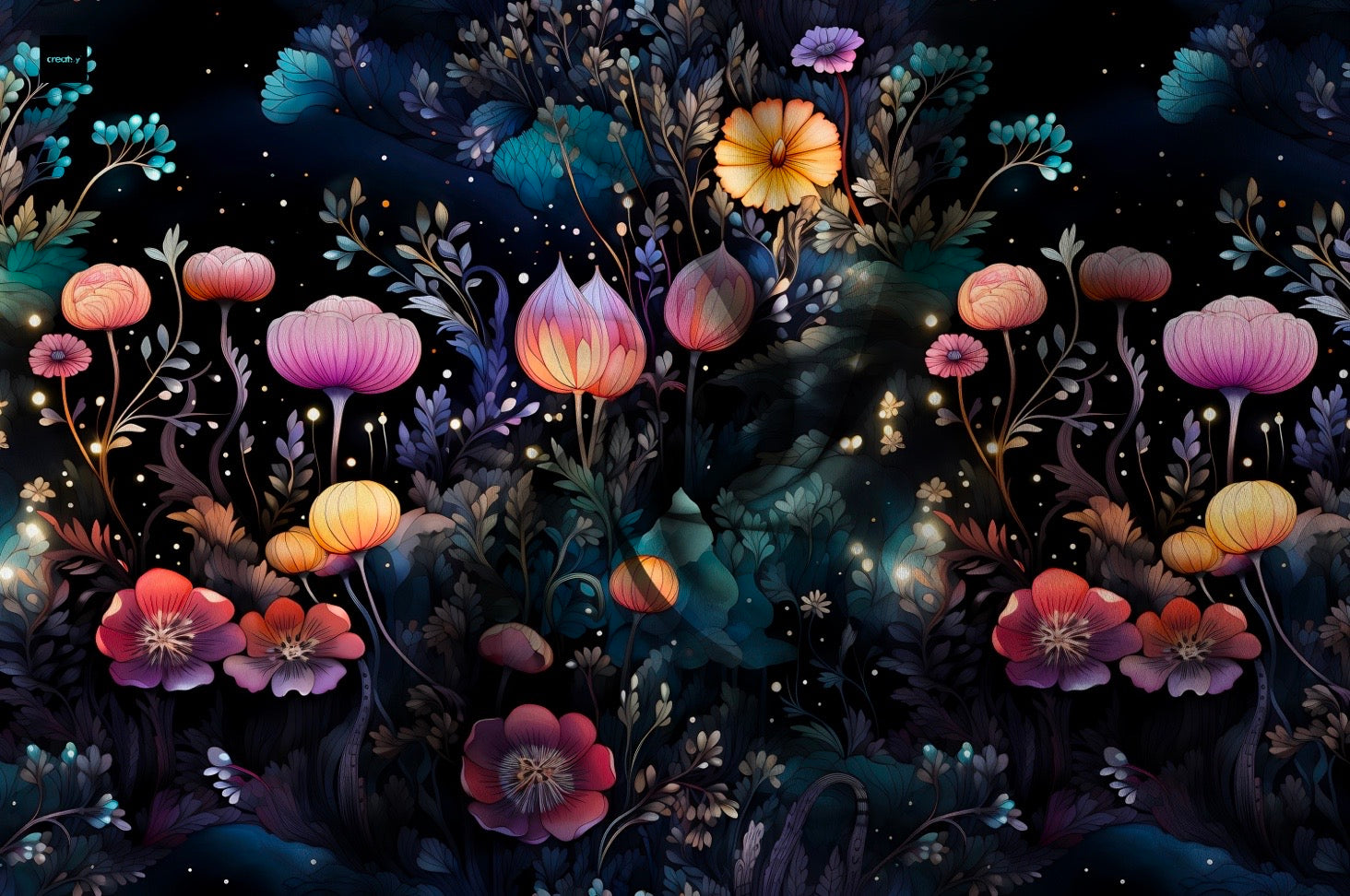 Neon Blumen  Dezember Vorbestellung